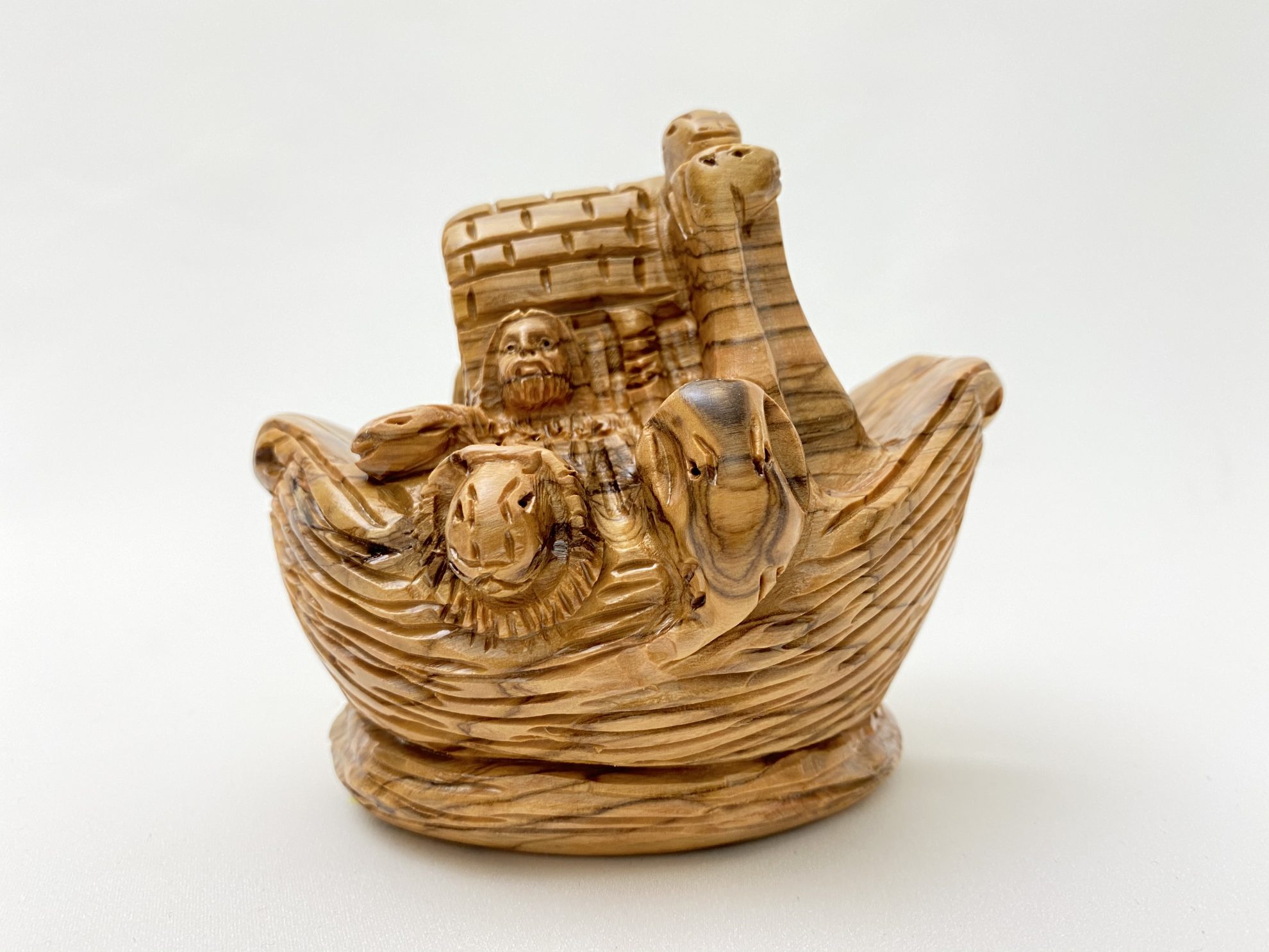 Noah's Ark Bethlehem Wood Carving