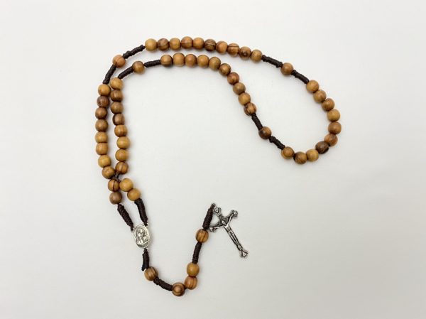 Hand Made Olive Wood Rosary