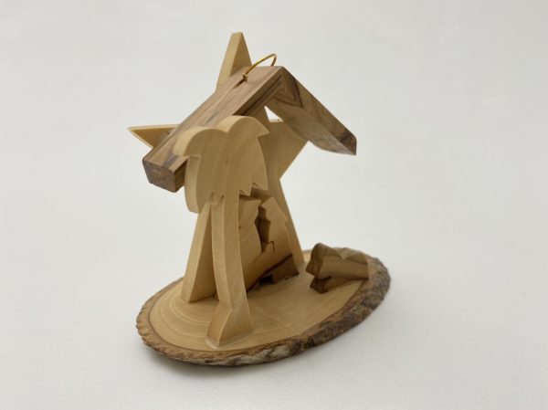 Christmas Nativity With Star Ornament