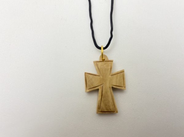 Olive Wood Pendant Cross