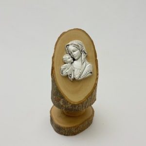 Virgin Mary Holding Baby Jesus Stand
